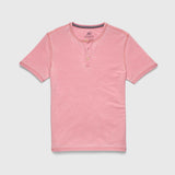 Sean Burnout Henley by SurfSideSupply | Brandied Apricot - Zen&Zip