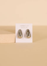 Bold Swirl Earring by JaxKelly | Silver