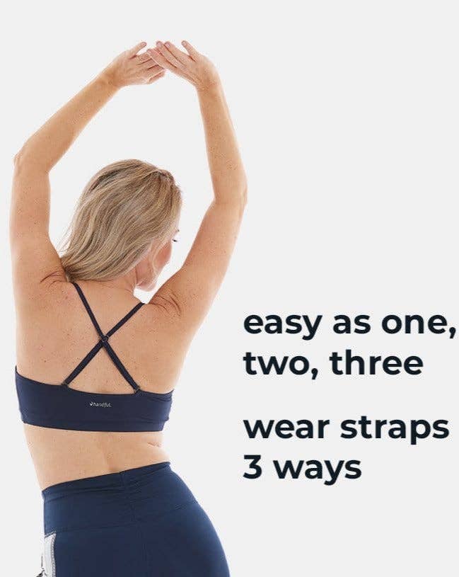 Adjustable Bra by Handful | Night Swim Navy