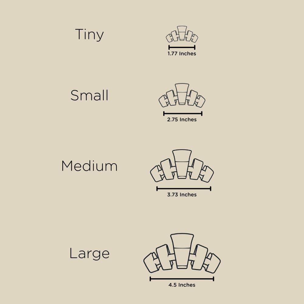 Classic Hair Clip | Medium | Merry Pinkmas - Zen&Zip