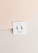 Mineral Point - Amazonite - Earring - Zen&Zip