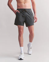 5” Pursuit Short Lined by Rhone | Asphalt