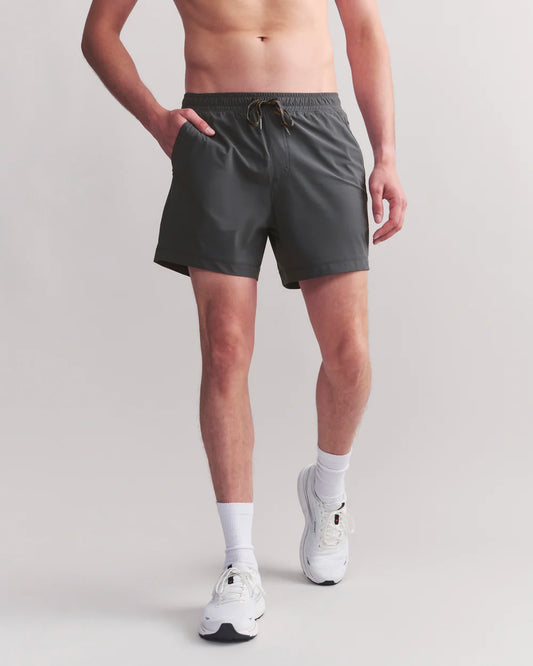 5” Pursuit Short Lined by Rhone | Asphalt