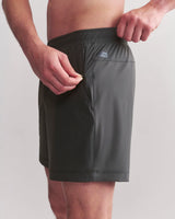 5” Pursuit Short Lined by Rhone | Asphalt
