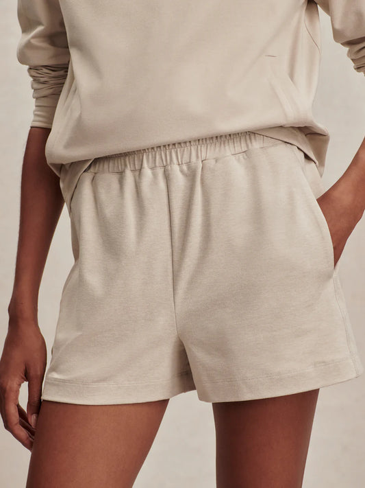 Joss Active Short 3 by Varley | Pebble Marl