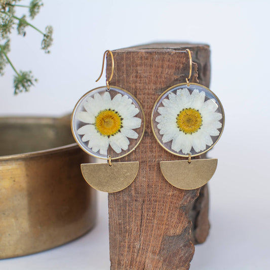 Phase Earrings: Daisy - Zen&Zip