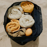 Beach Hauler Mesh Backpack by Sande | Deep Sea