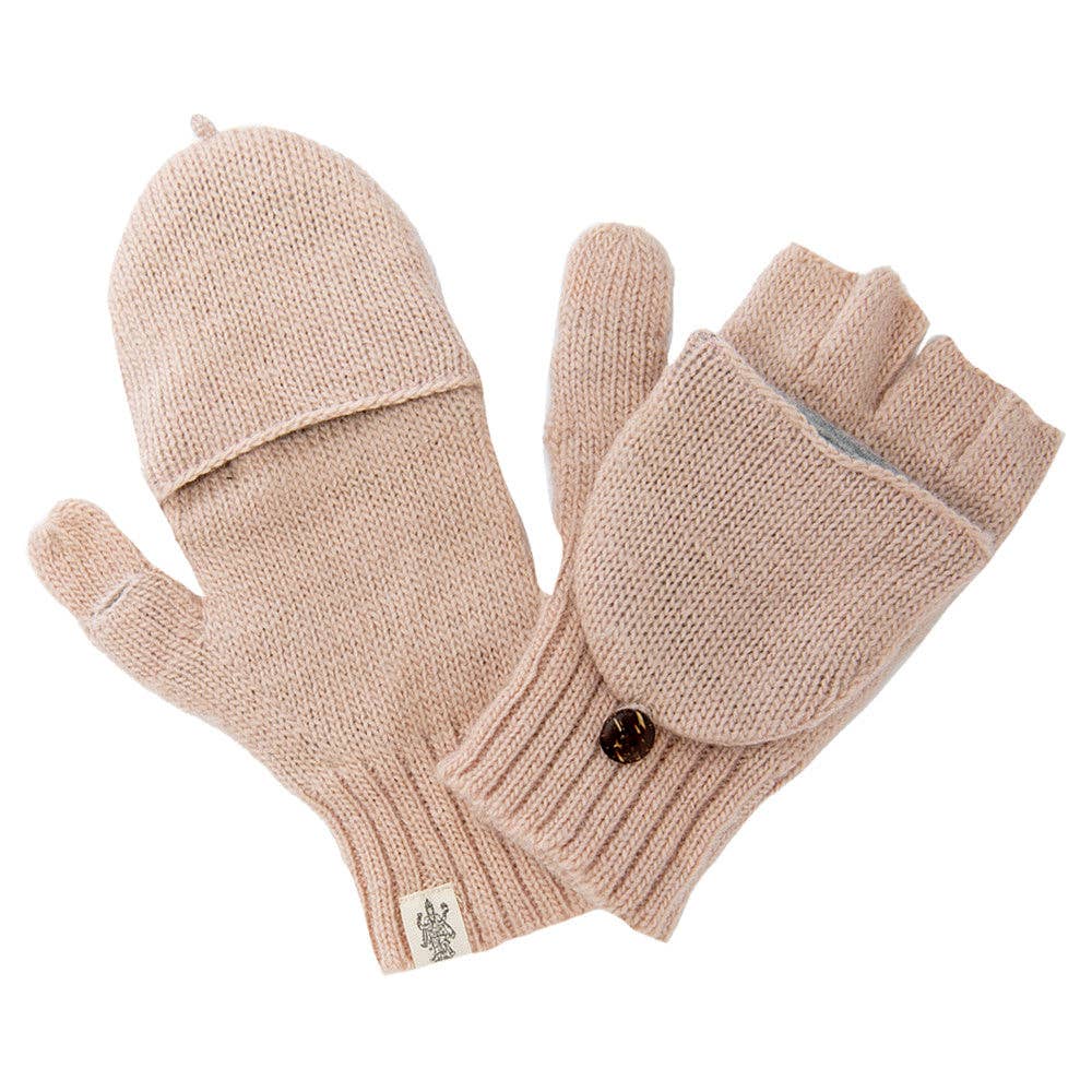 Bryant Fingerless Gloves w/ Flap by Nirvanna Designs