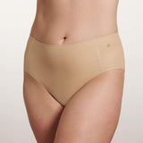 High-Waisted Retro Bikini by Evelyn & Bobbie | Sand - Zen&Zip