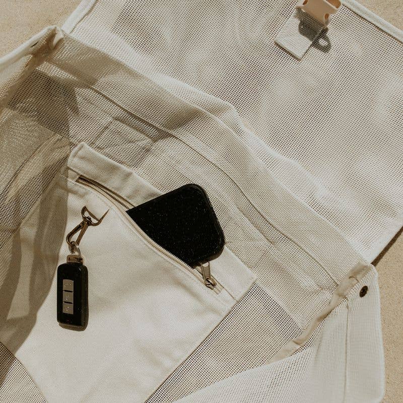Beach Hauler Mesh Backpack by Sande | Sand