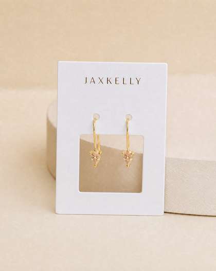 Dewdrop Mini Threader by JaxKelly | Champagne CZ