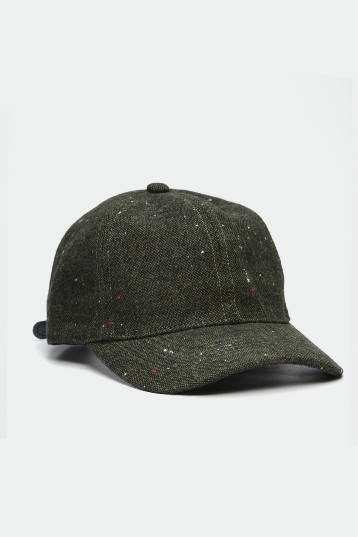 Speckled Wool Hat by Curated Basics | Dark Green