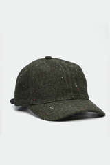 Speckled Wool Hat by Curated Basics | Dark Green