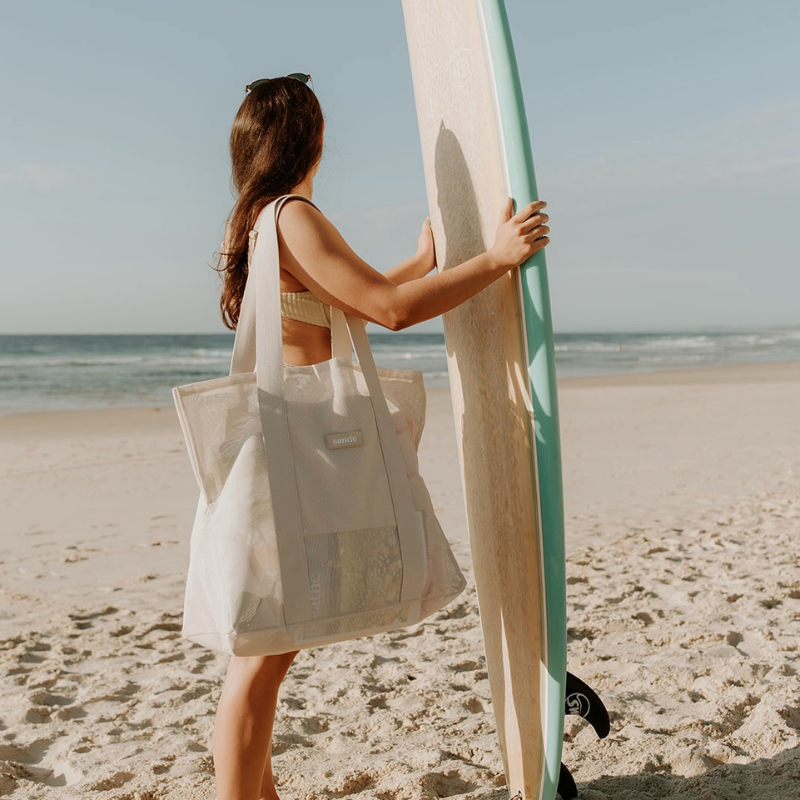 SANDE bags ready for a day at the beach