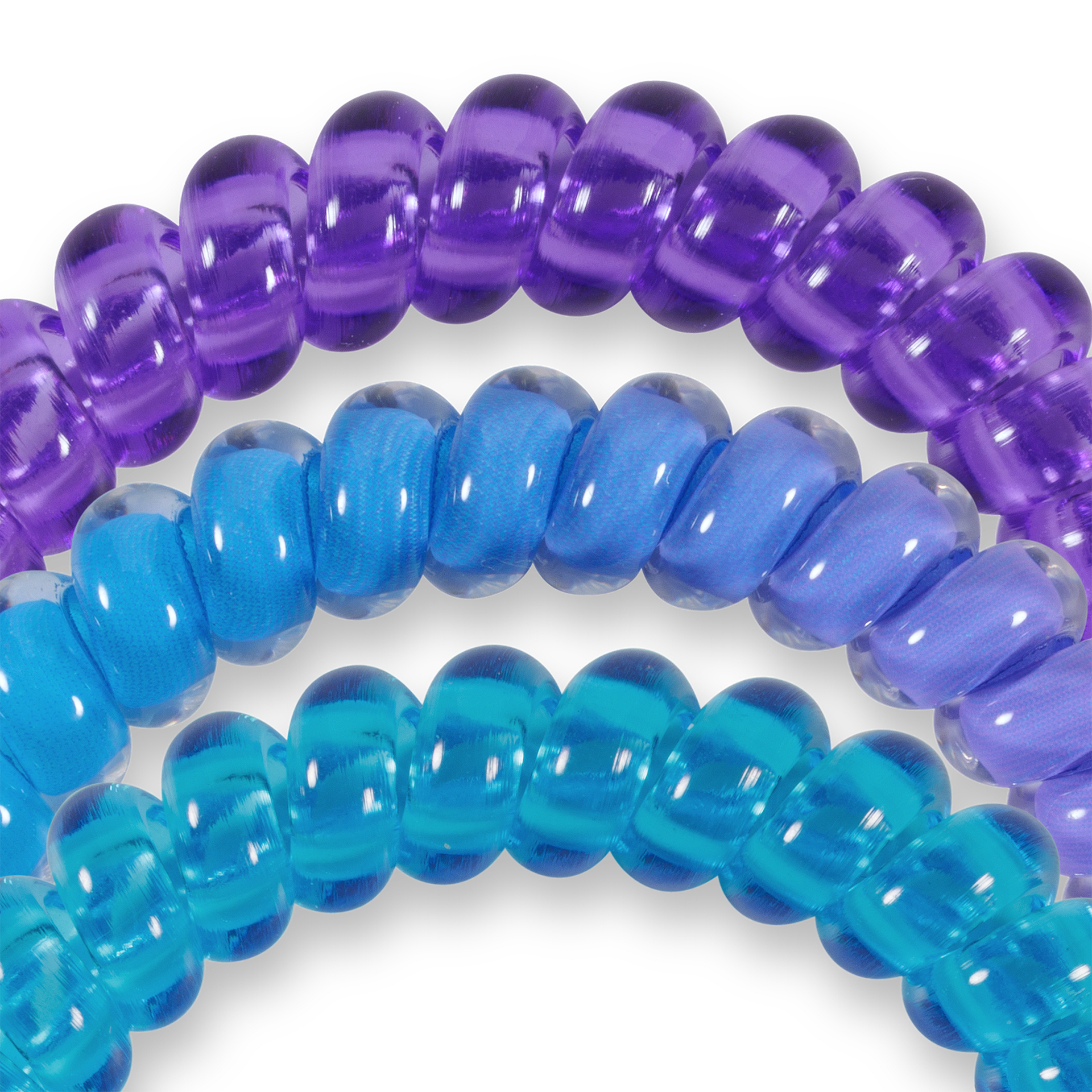 Spiral Hair Coils | Small | Miami Vice - Zen&Zip