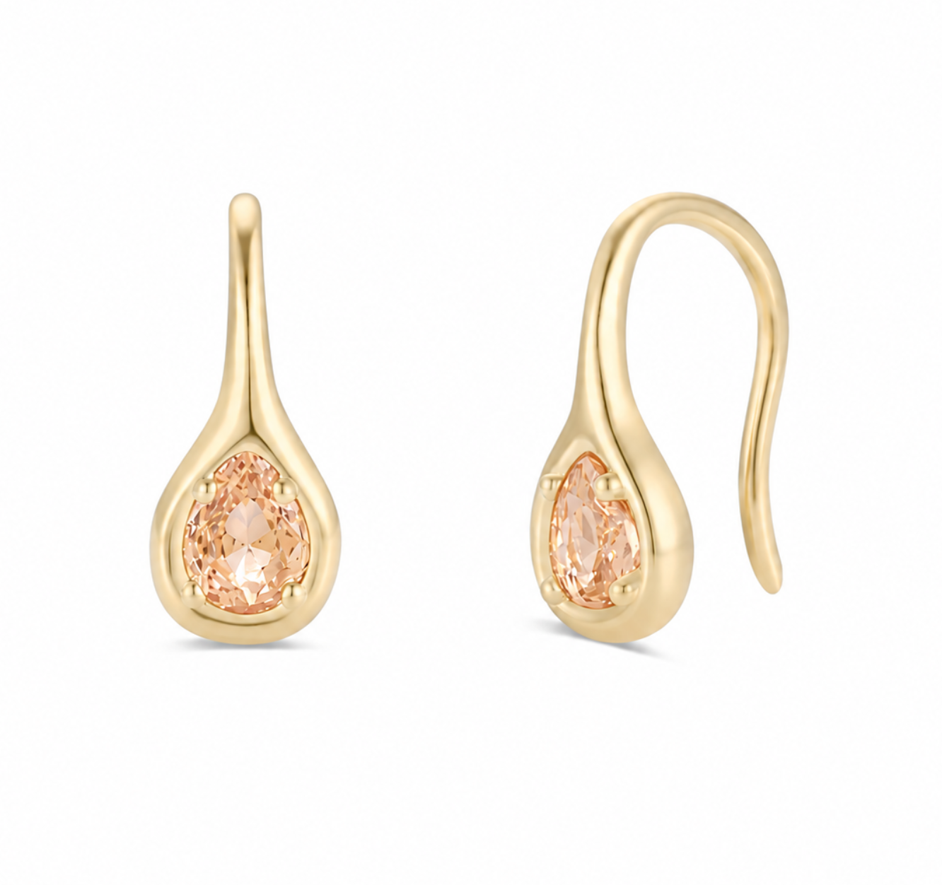Mini Pear Drop by JaxKelly | Champagne CZ