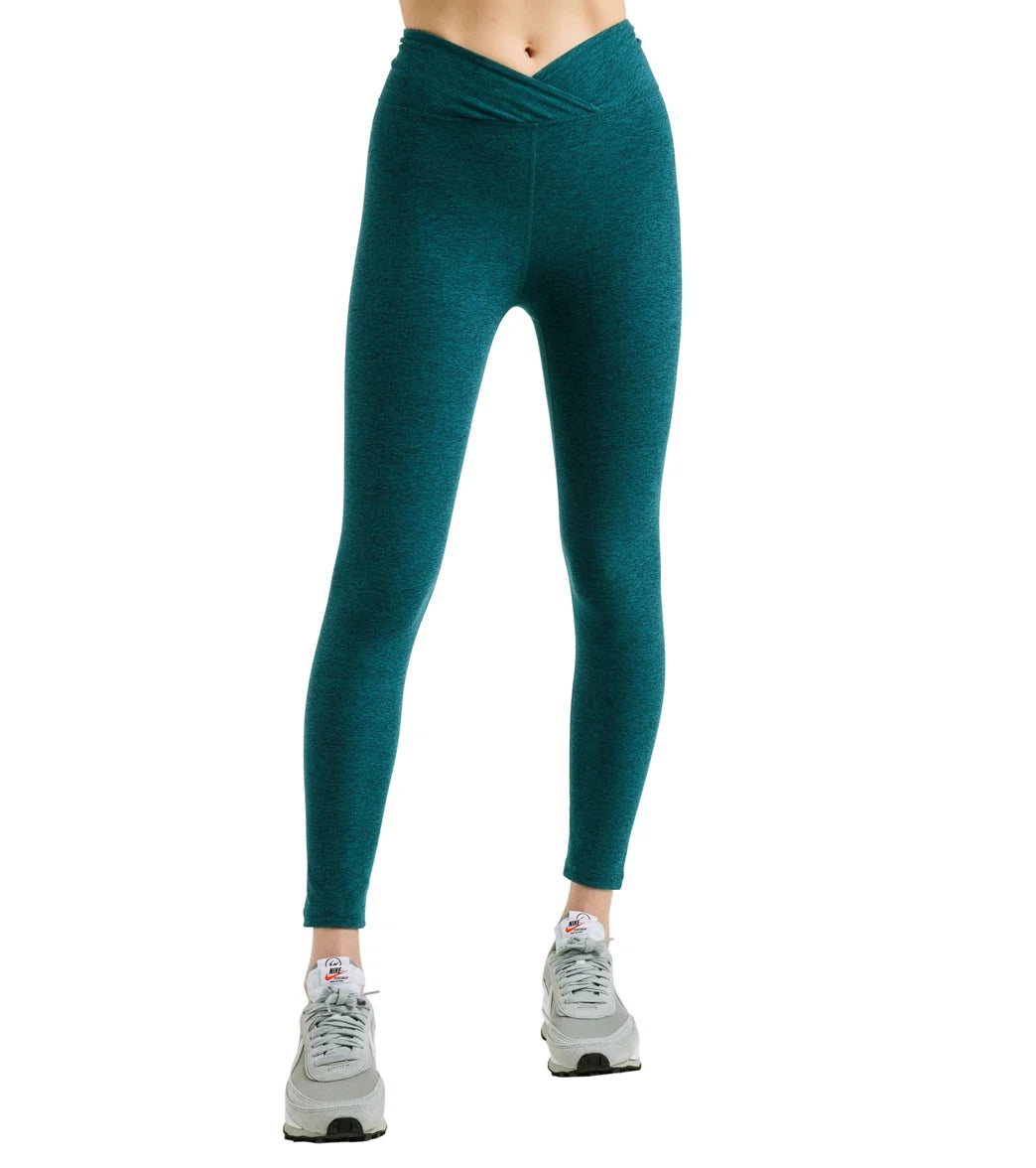 Year Of Ours Stretch Veronica Legging - Marine Teal