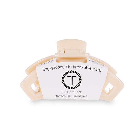 Open Hair Clip | Med. | Almond Beige - Zen&Zip