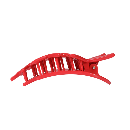 Flat Hair Clip | Large | Red Shooting Star - Zen&Zip