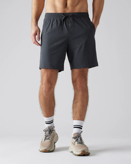 7” Pursuit Short Lined by Rhone | Asphalt