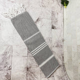 Kitchen or Bathroom Hand Towels with Tassels, Turkish Cotton - Zen&Zip