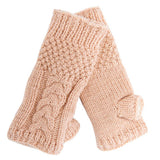 Cable Fingerless Gloves by Nirvanna Designs