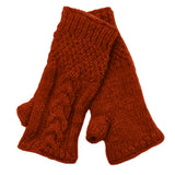 Cable Fingerless Gloves by Nirvanna Designs