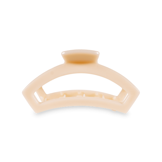 Open Hair Clip | Med. | Almond Beige - Zen&Zip