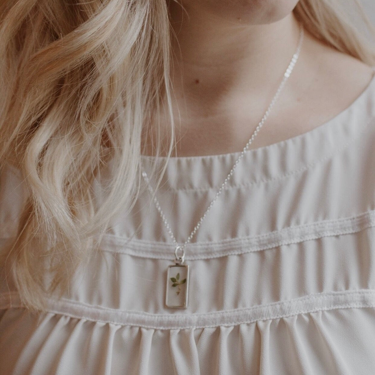 Large Rectangle Pendant