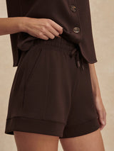 Atrium High Rise Short 4.5 by Varley | Coffee Bean