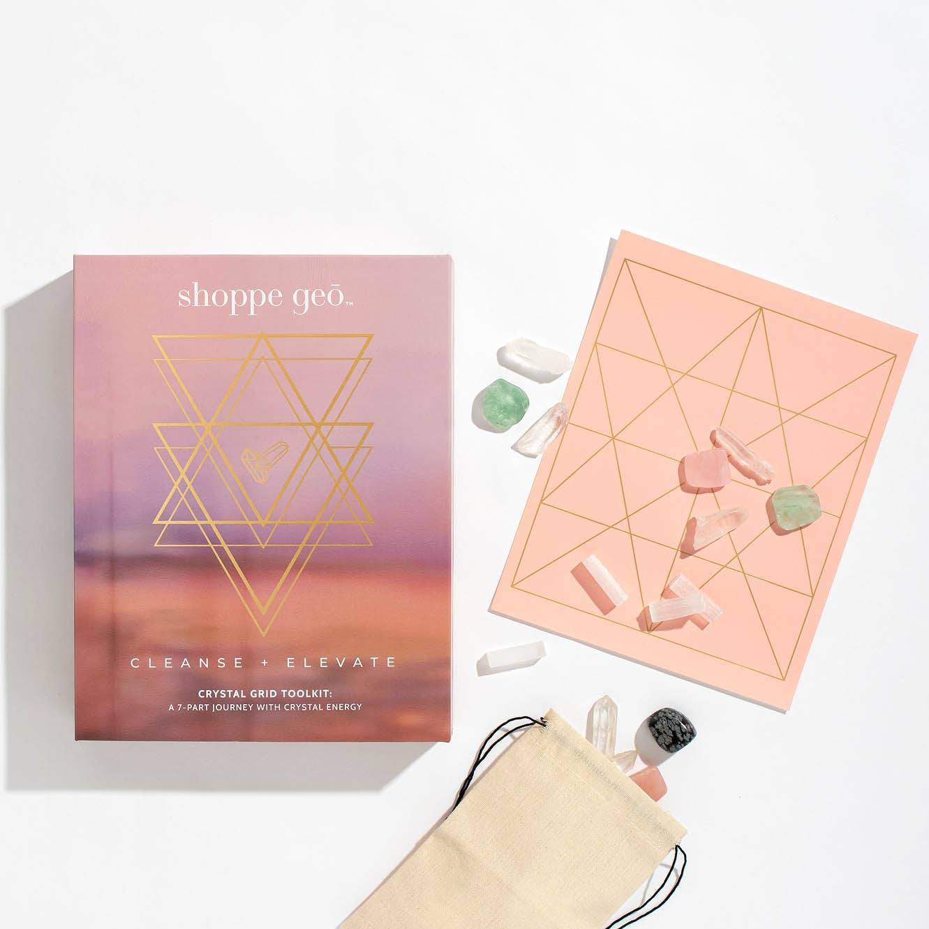 Cleanse + Elevate Crystal Grid Toolkit by GeoCentral