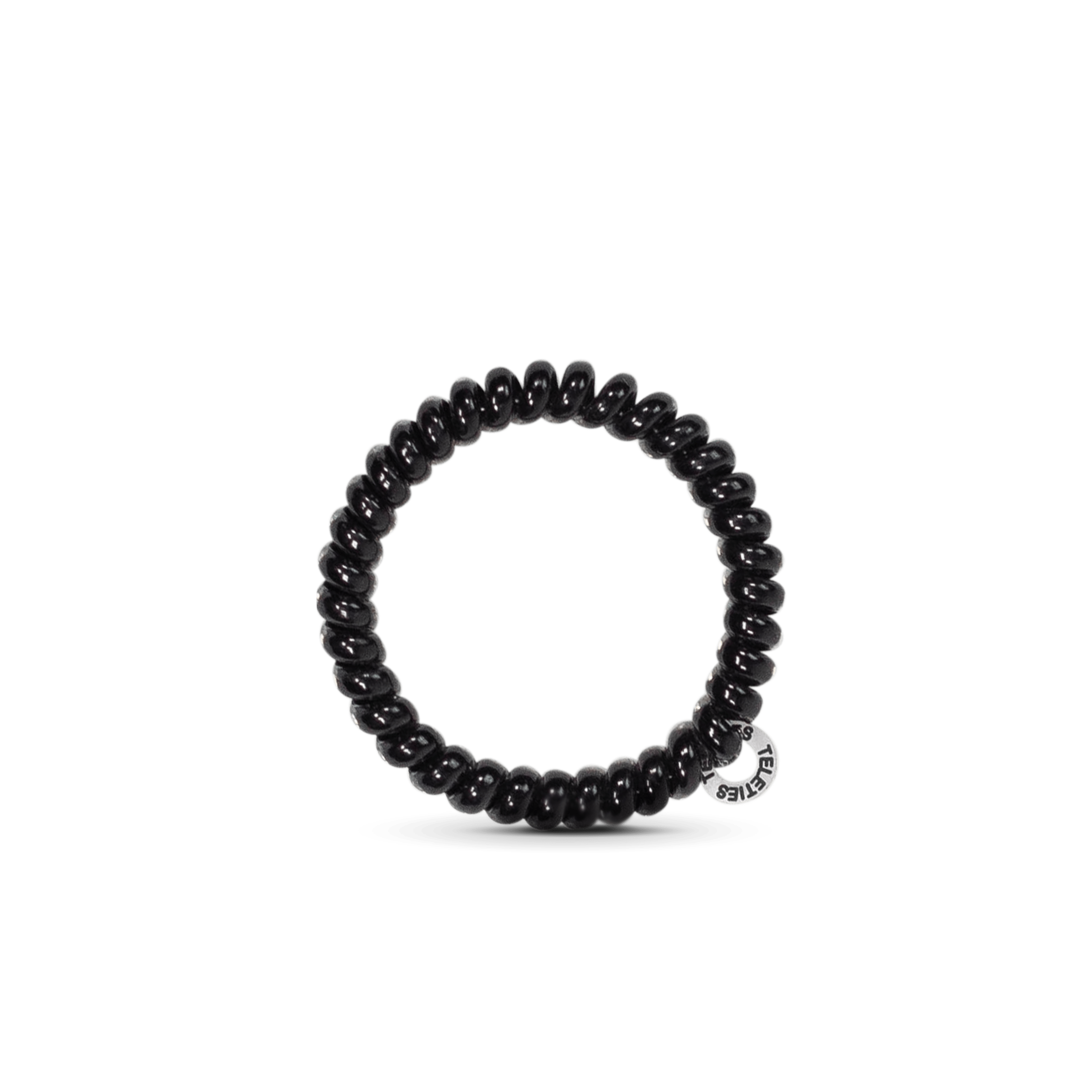 Spiral Hair Coils | Small | Jet Black Hair Ties - Zen&Zip