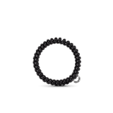 Spiral Hair Coils | Small | Jet Black Hair Ties - Zen&Zip