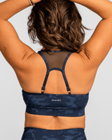 The Closer Bra by Handful | Looker (Navy Camo) - Zen&Zip