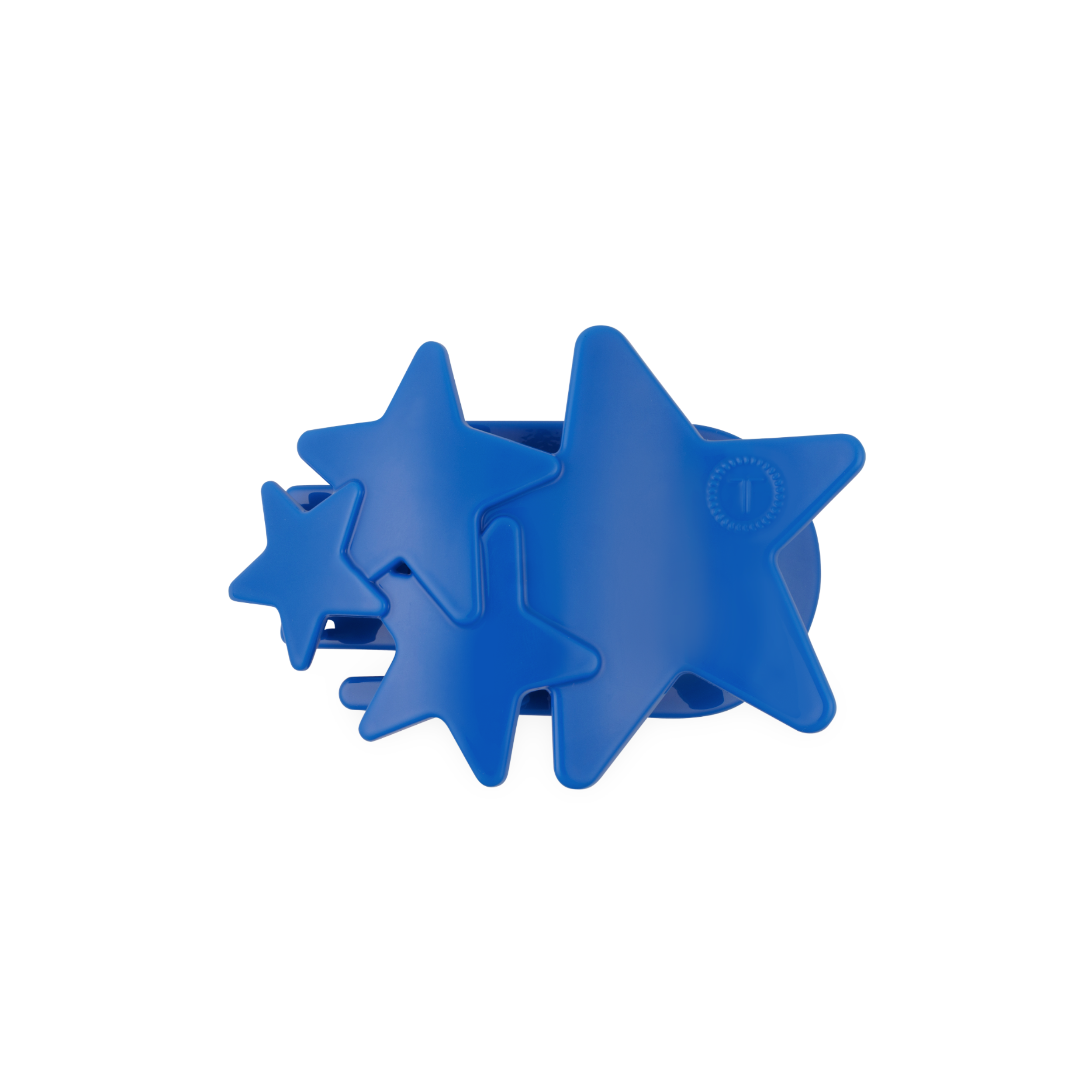 Flat Hair Clip | Medium | Blue Shooting Star - Zen&Zip