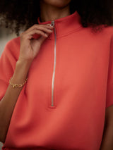Ritchie Short Sleeve Sweat by Varley | Summer Fig