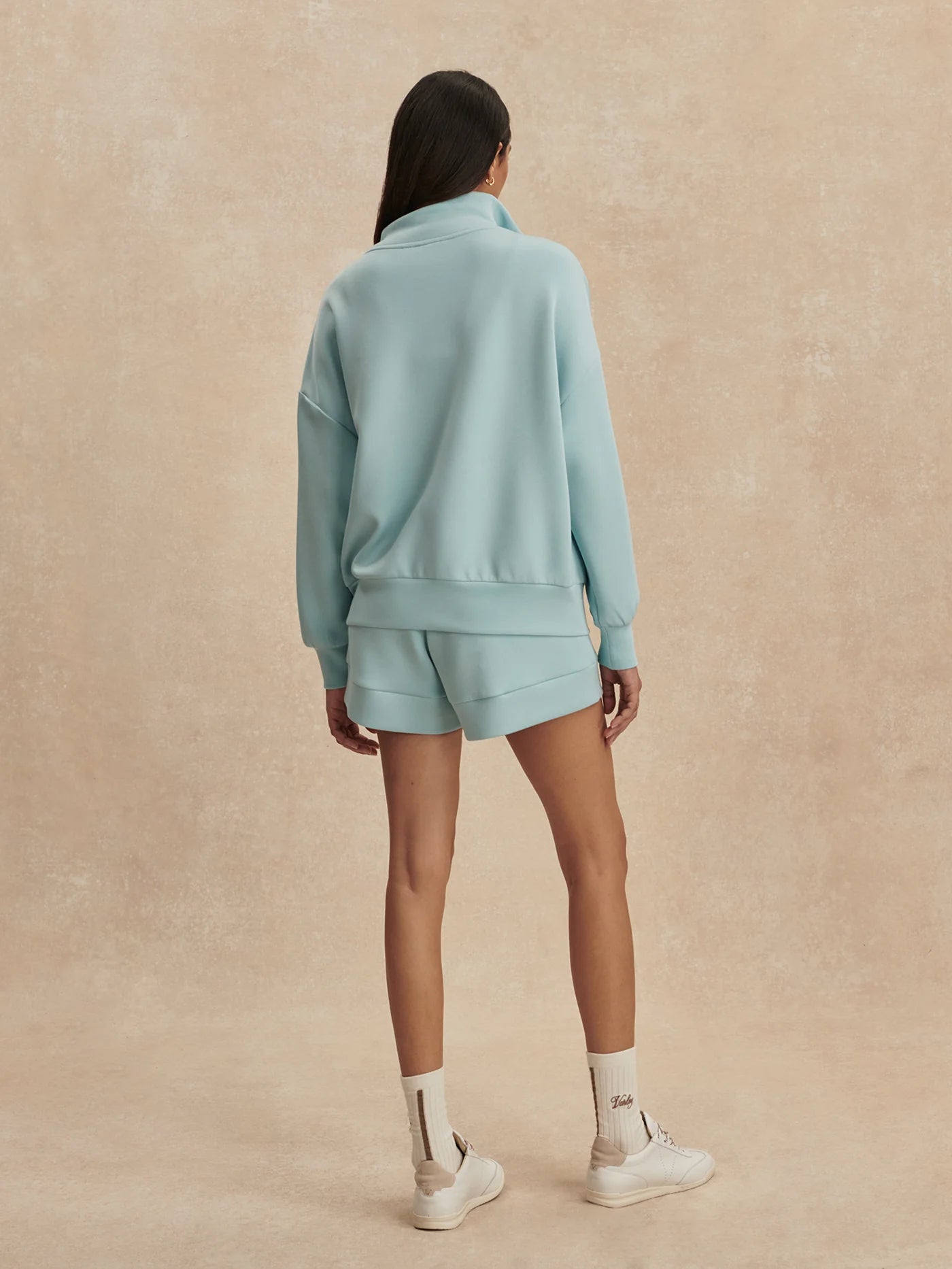 Atrium High Rise Short 4.5 by Varley | Porcelain Blue