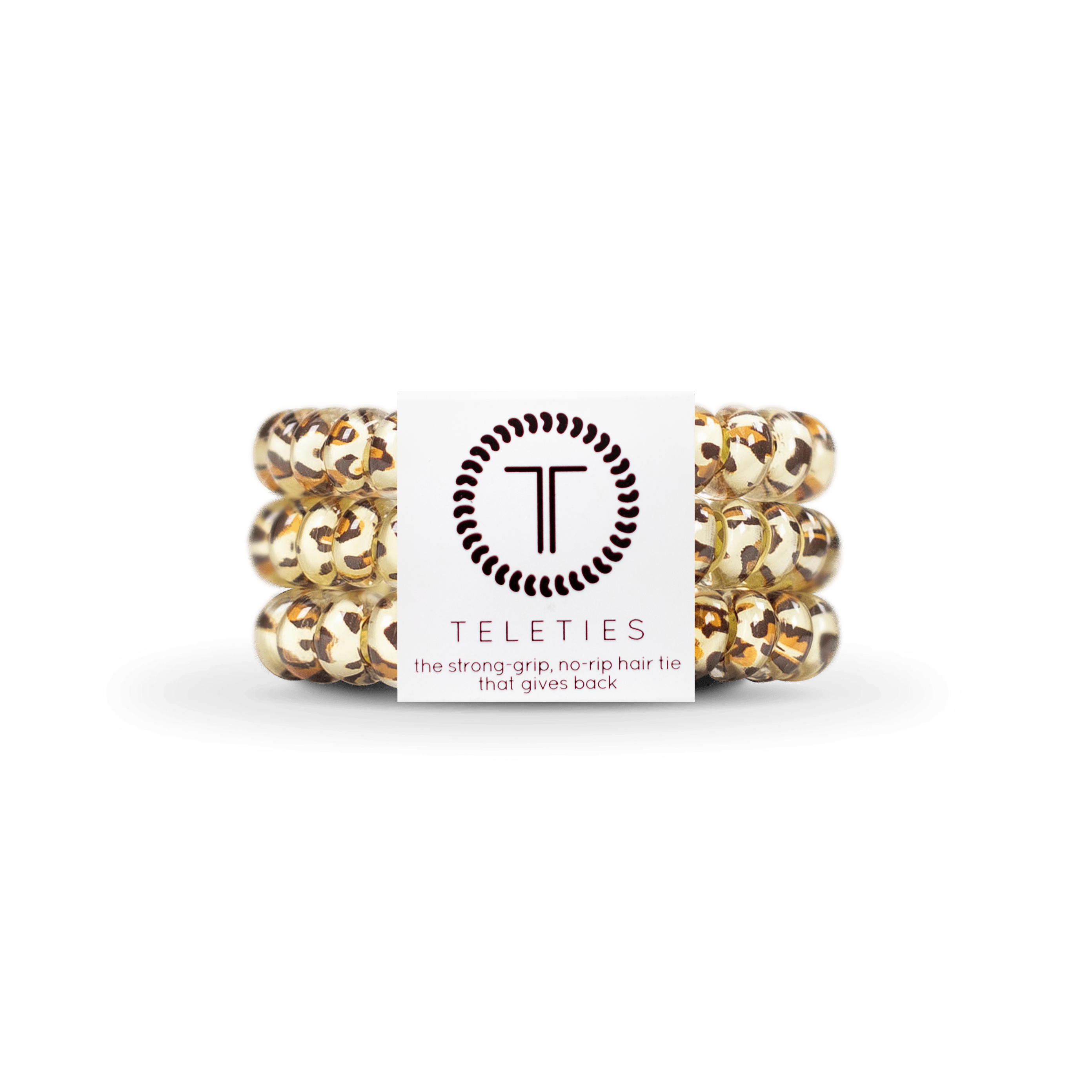Spiral Hair Coils | Small | Leopard Hair Ties - Zen&Zip