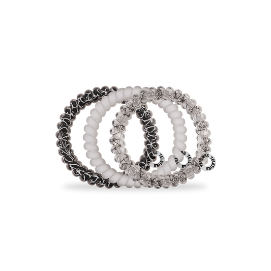 Spiral Hair Coils | Small | Webbed Hair Ties - Zen&Zip