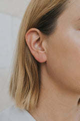 Minimalist - Bar - Gold Earrings