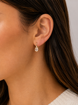 Mini Pear Drop by JaxKelly | White CZ