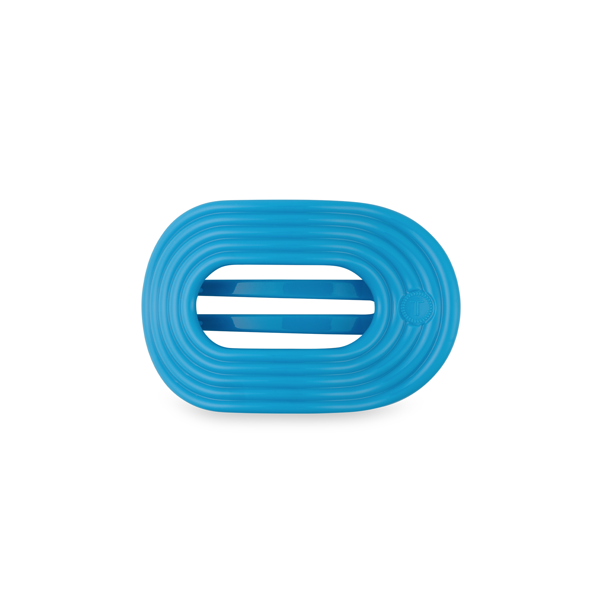 Flat Round Hair Clip | Small | Miami Vice - Zen&Zip