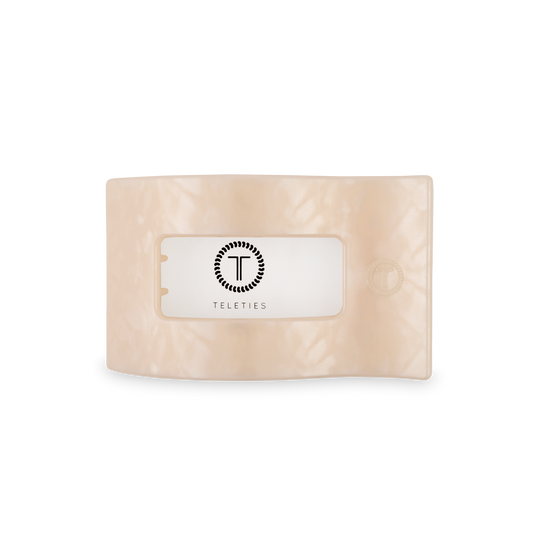 Flat Rectangle Hair Clip | Medium | Soft Surf - Zen&Zip