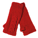 Cable Fingerless Gloves by Nirvanna Designs