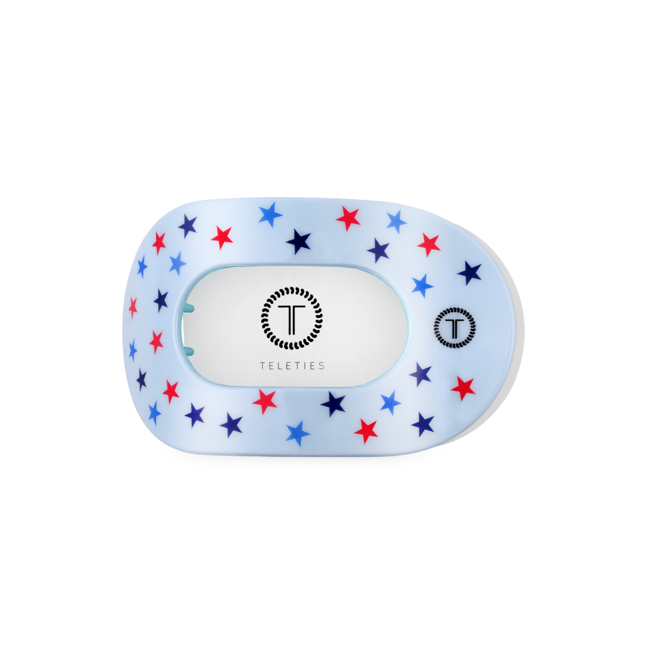 Flat Round Hair Clip | Medium | United We Sparkle - Zen&Zip