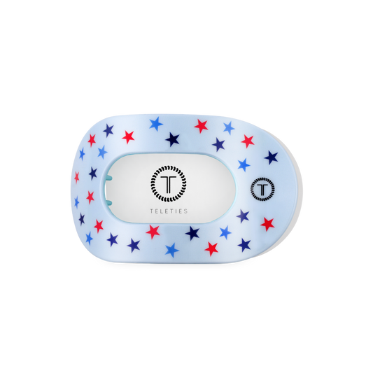 Flat Round Hair Clip | Medium | United We Sparkle - Zen&Zip