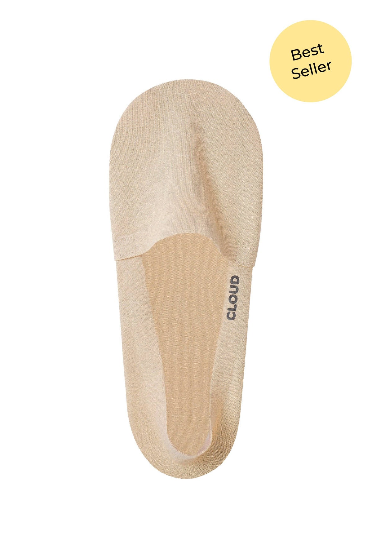 Premium No Show Socks by Cloud | Beige