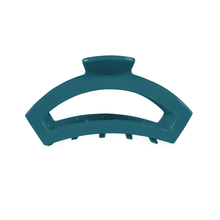 Open Teal With It Medium Hair Clip