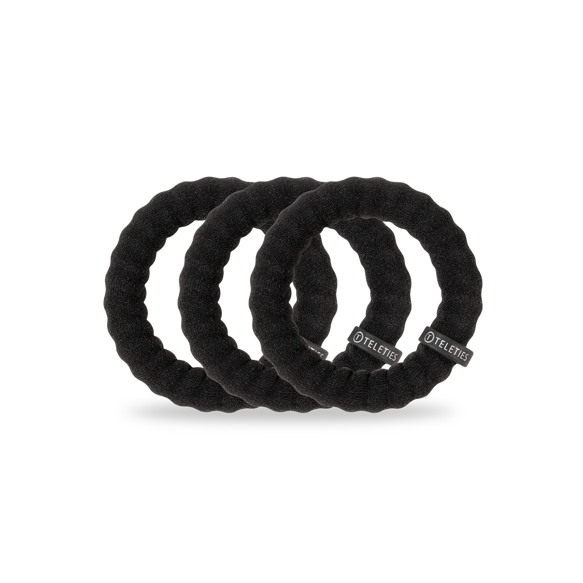 Nylon Hair Ties | Large | Jet Black - Zen&Zip