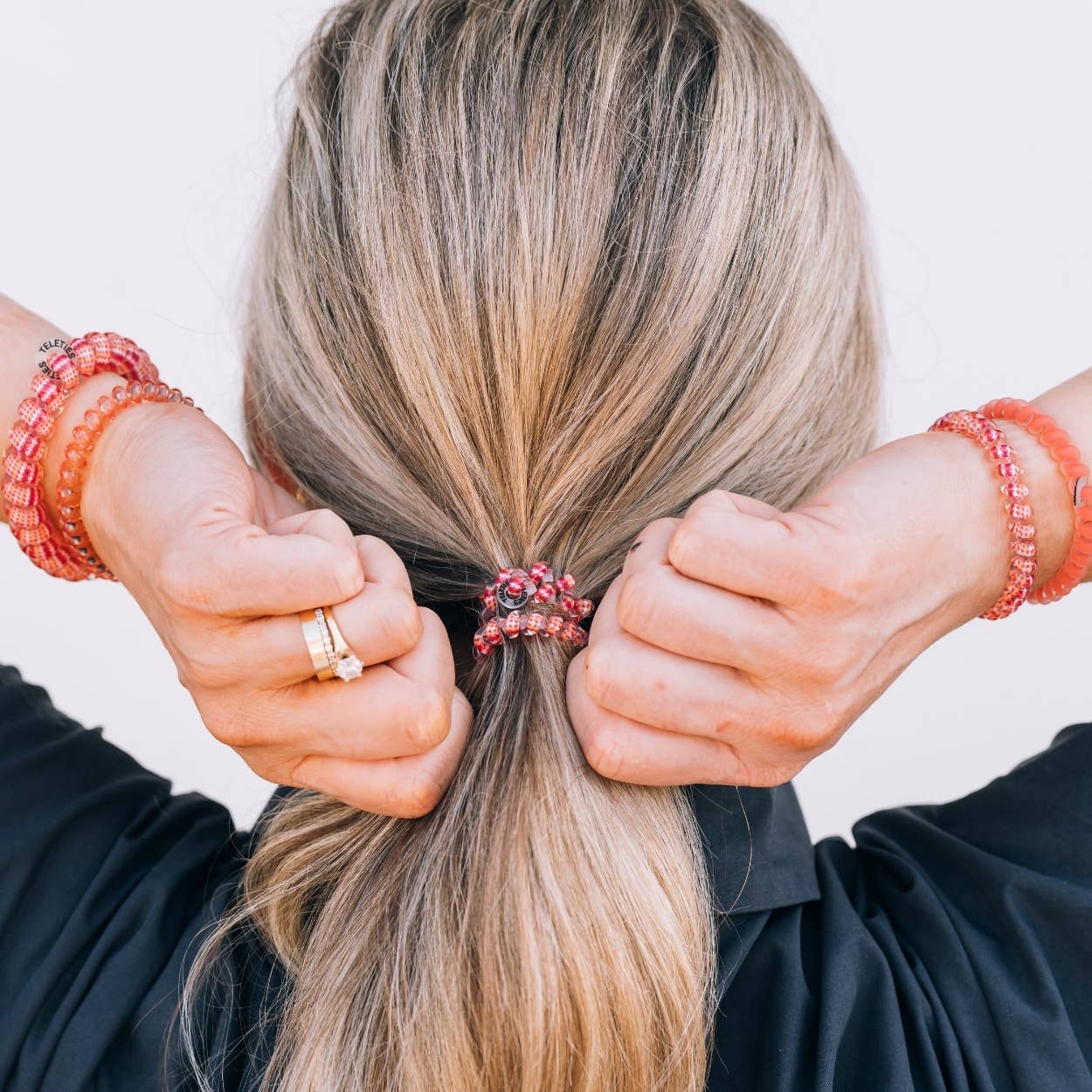 Spiral Hair Coils | Small | Dreamsicle - Zen&Zip